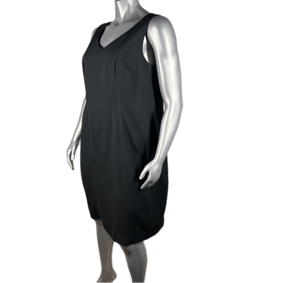 Boonsom Couture | Vintage Black Sheath Dress Midi Length​ - Picture 9 of 13